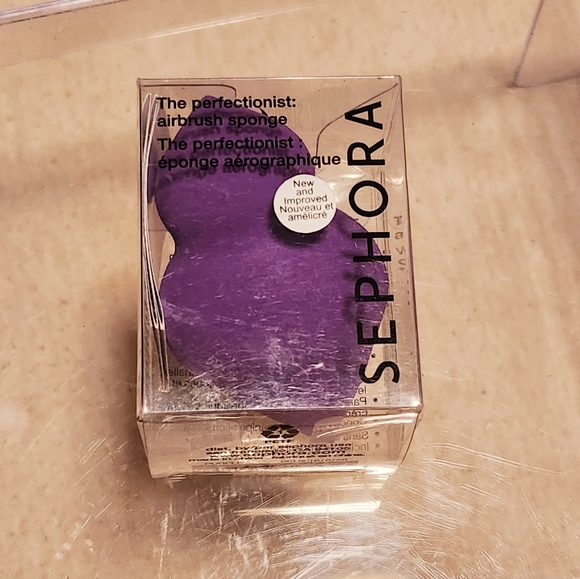 NWT New & Improved Purple SEPHORA Perfectionist Airbrush Sponge For Foundation! - Picture 3 of 9